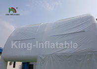 물 - 증거 PVC 40 * 10m 결혼식을 위한 백색 거대한 팽창식 입방체 천막