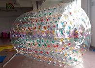 다채로운 PVC 투명한 파열 장난감 팽창식 물 롤 볼